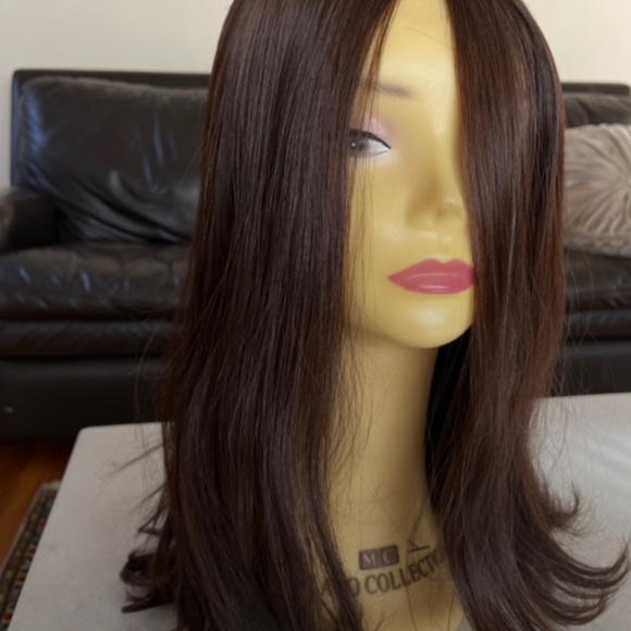 NEW silk like Virgin European Hair Wig! Hand tied!!! Unique Allegria Fine Wigs